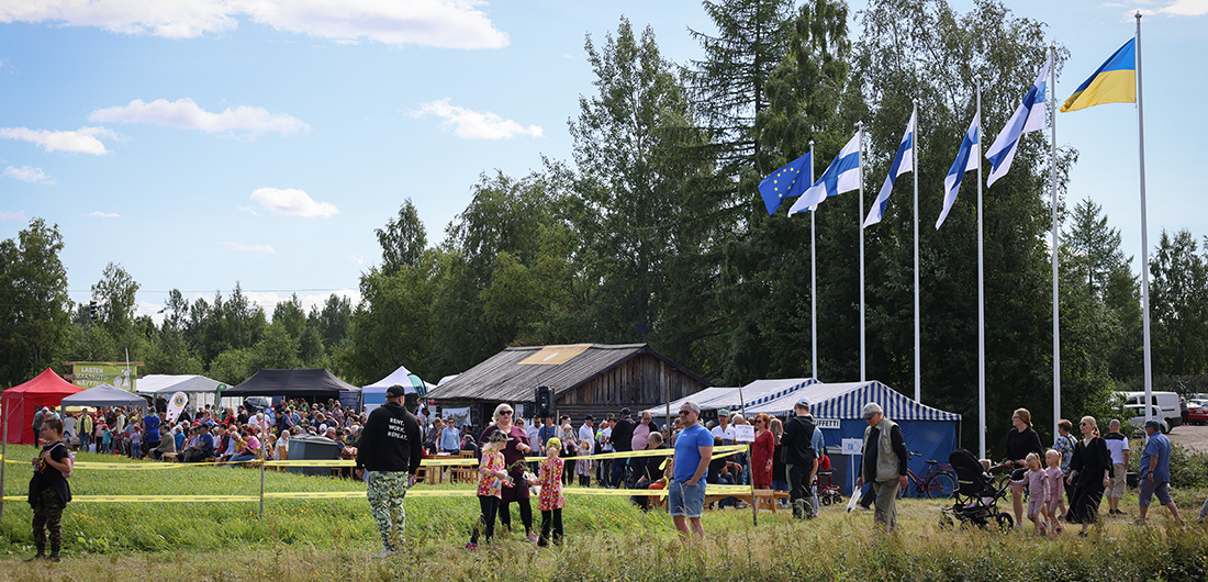 Markkinat alkavat Vanhassa Limingassa.