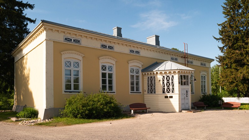 Vilho Lampi -museo ulkoapäin kuvattuna.