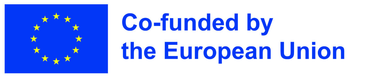 EU-lippulogo Erasmus+ -hankkeessa.