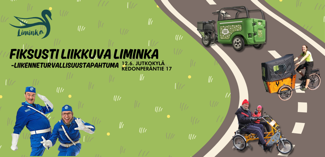 Fiksusti liikkuva Liminka -tapahtuman mainos