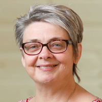 Ojanperän koulun rehtori Raija Johnson