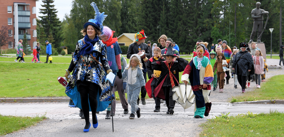 LimmiFestin karnevaalikulkue. Kuvaaja: Arimo Eklund