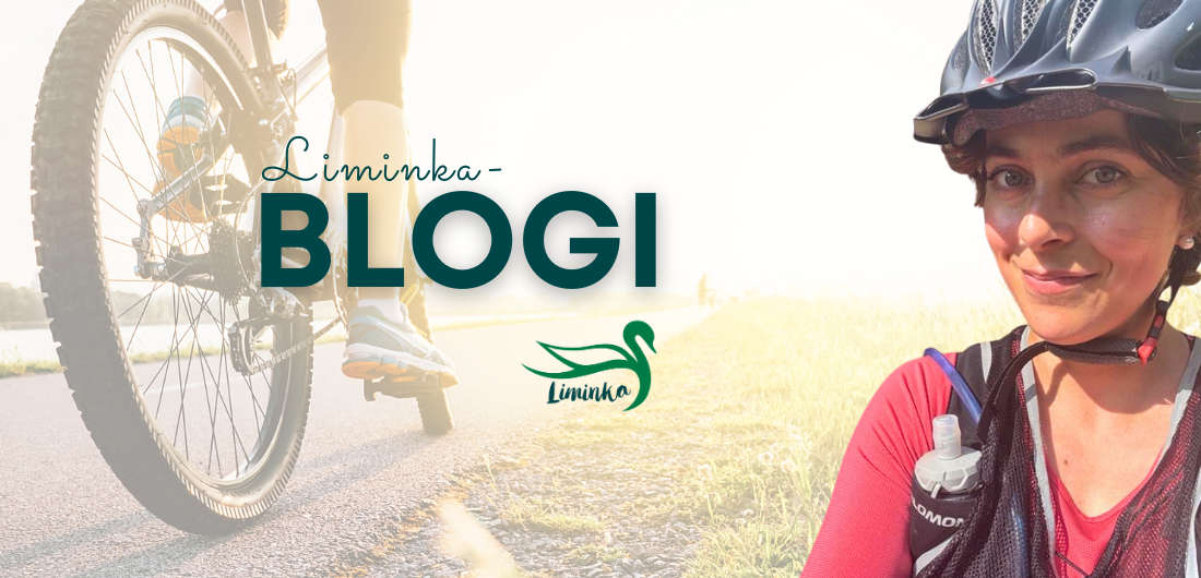 Katariina Huikari ja Liminka-blogin grafiikka
