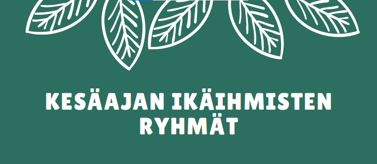 Kesäajan ikäihmisten ryhmät