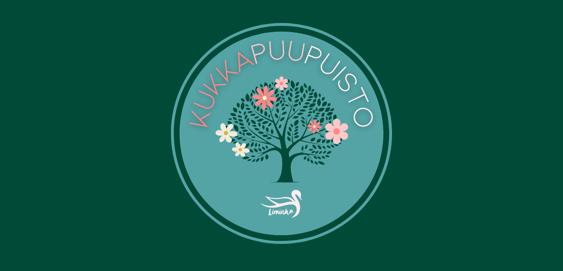 Kukkapuupuiston logo