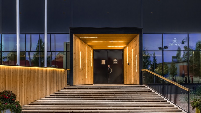 Limingan Lakeustalo syksyllä