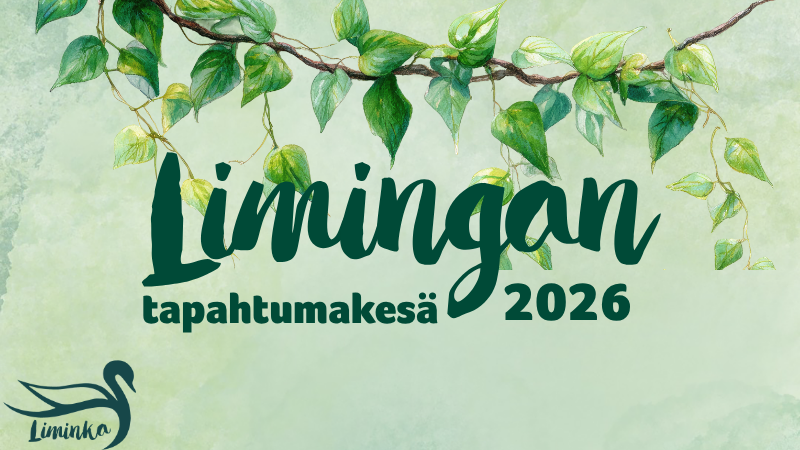 Limingan tapahtumakesä -podcastin grafiikka.