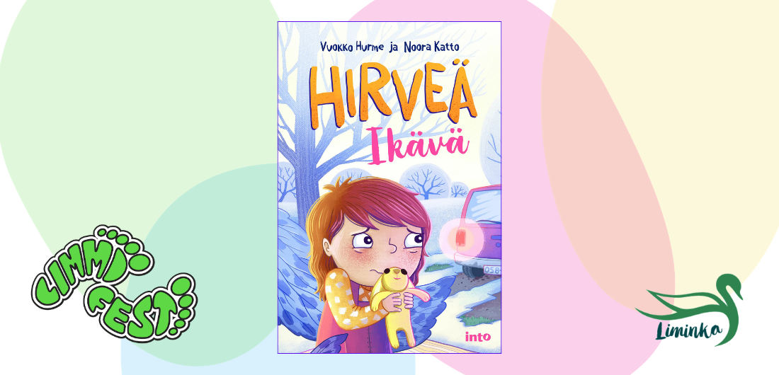 Limmi-palkinnon voittaneen kirjan kansi. Kirjana: Hirveä ikävä: Vuokko Hurme ja Noora Katto.