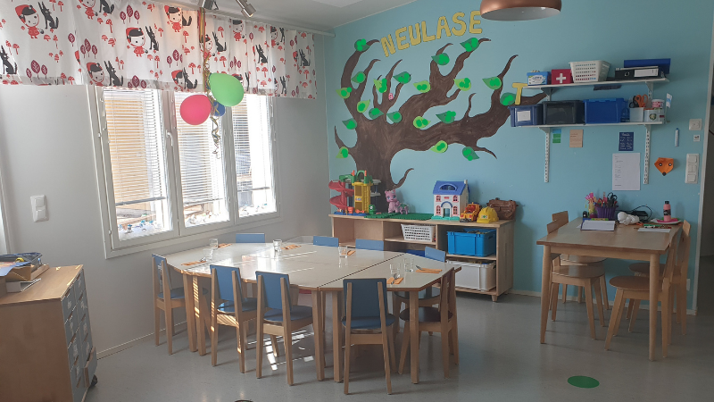 Tuomiaron päiväkodin ryhmätila