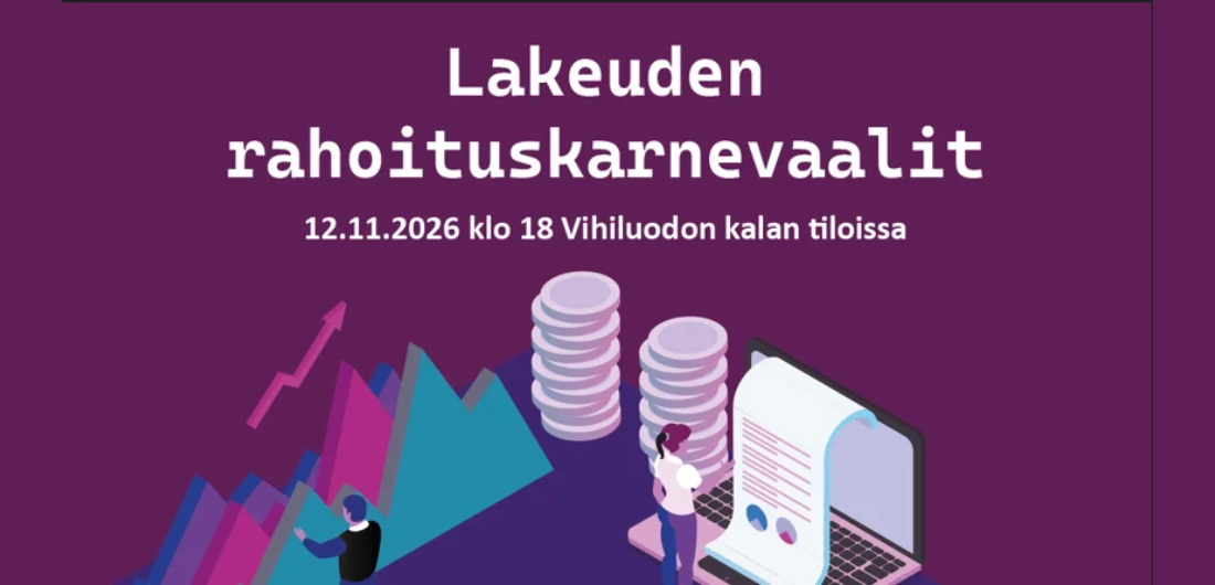 Lakeuden rahoituskarnevaalien mainosgrafiikka.