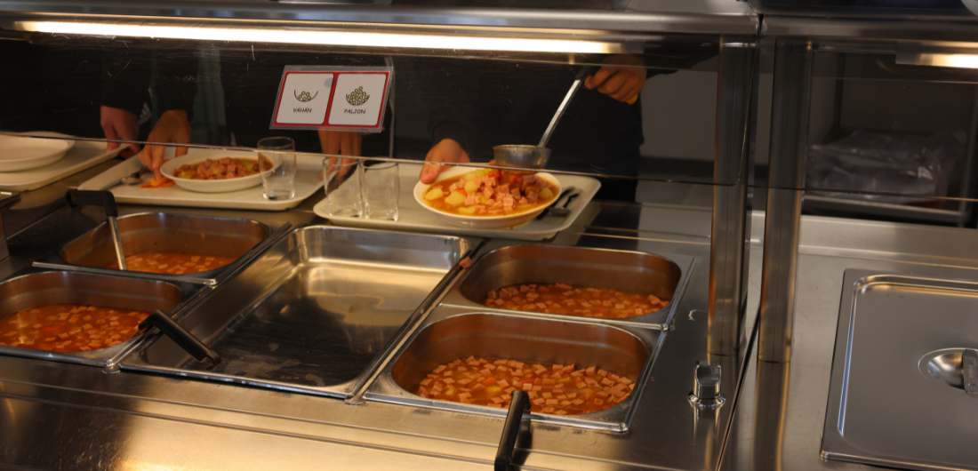 Liminganlahden alakoulun ruokalinjasto