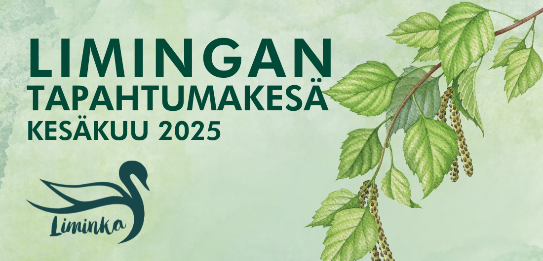 Limingan tapahtumakesä kesäkuu 2025 grafiikka