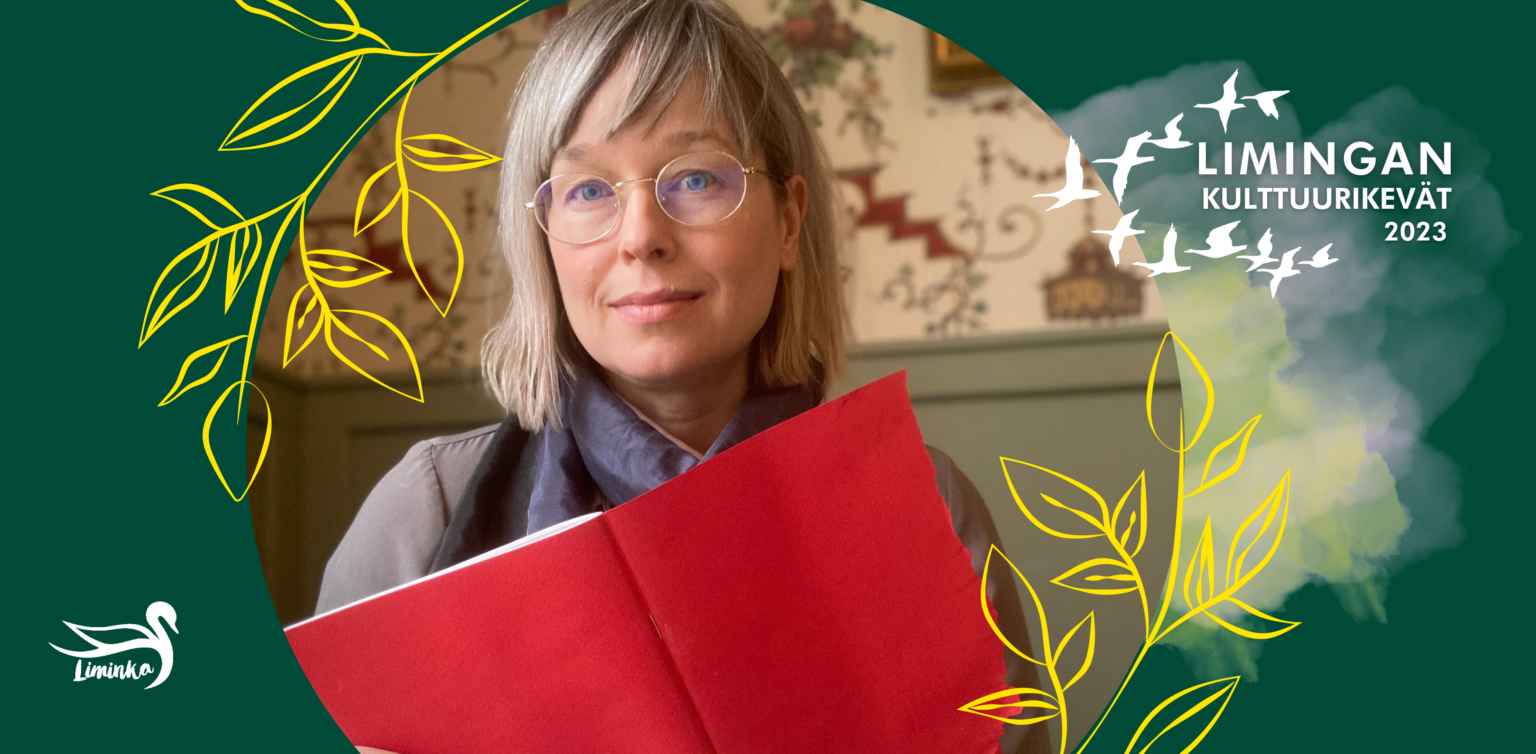 Kirjailija Pauliina Vanhatalo