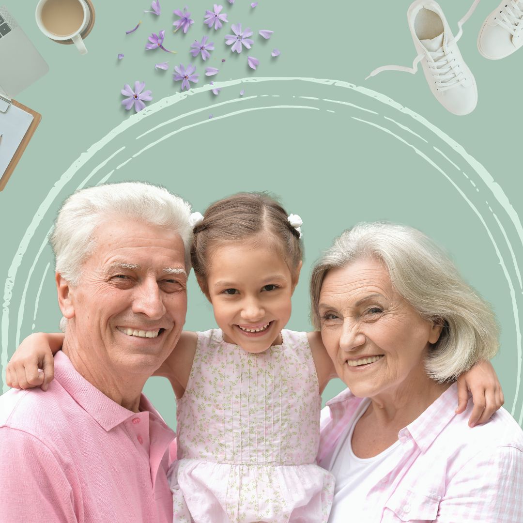 Ikäihmisten oppaan kansigrafiikka