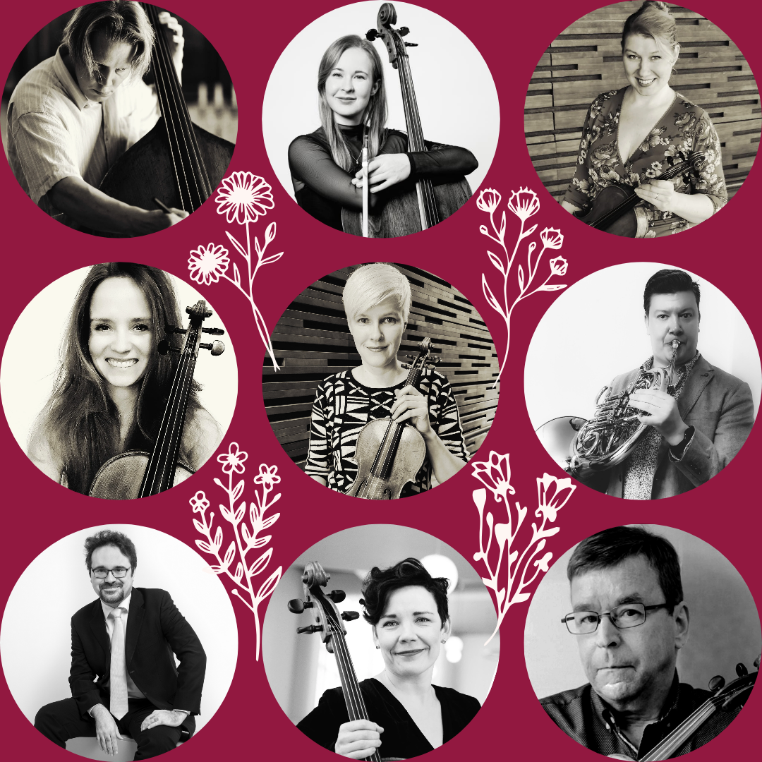 Limingan Kamarisoitto -tapahtumassa kesällä 2024 esiintyvät muusikot.