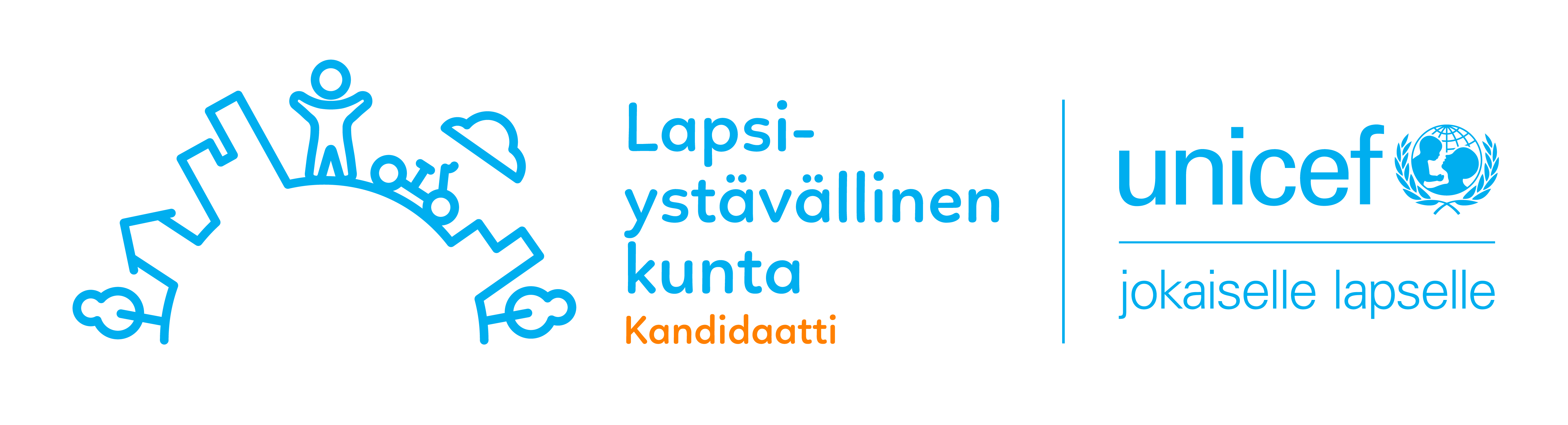 Lapsiystävällinen kunta – kandidaattilogo
