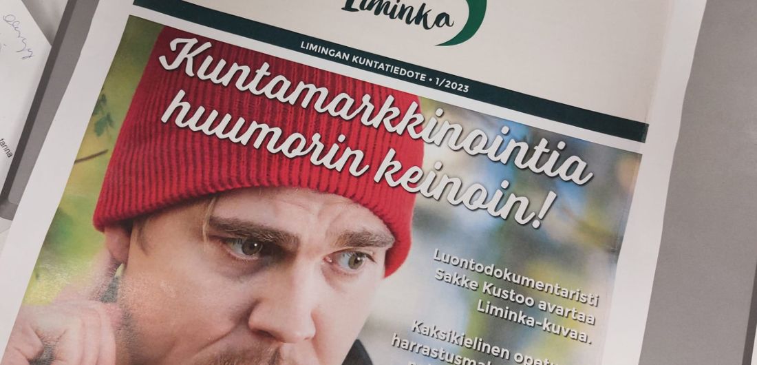 Kuntatidotteen kannessa näyttelijä Aku Sipolan kuva.