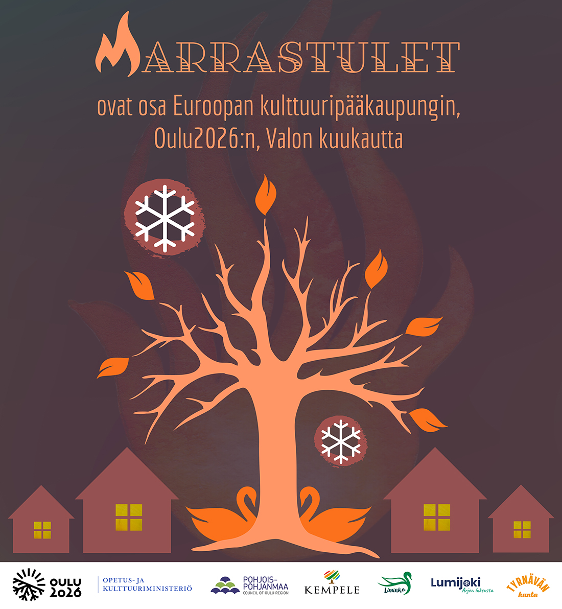 Marrastulet-tapahtuman juliste