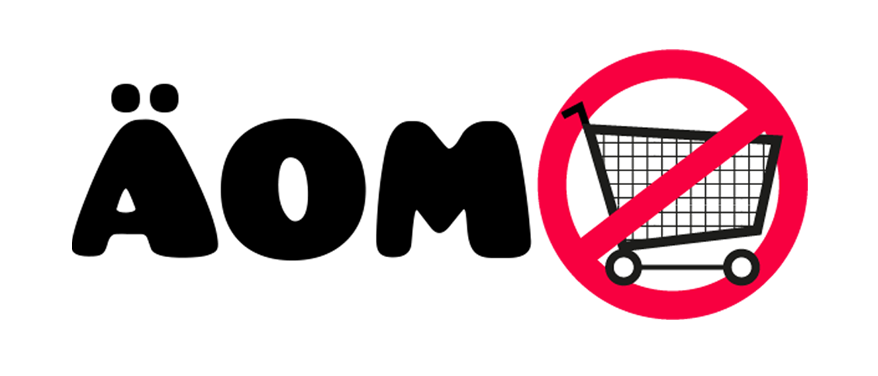 Älä osta mitään -päivän logo